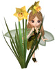 Cute Toon Daffodil Fairy, Skipping Wall Mural