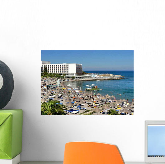 Beach Resort Wall Decal