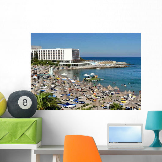 Beach Resort Wall Decal