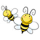 Bee Wall Decal