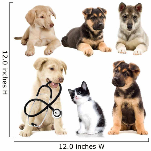 Veterinary Pets Puppy Wall Decal