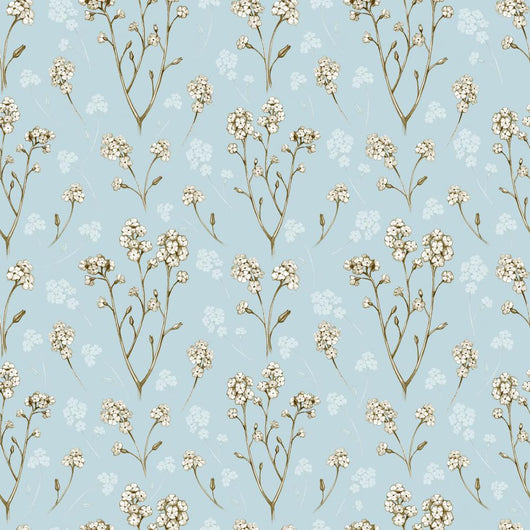 Forget Me Not Flower Wall Decal Design 1