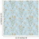Forget Me Not Flower Wall Decal Design 1