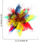colored dust 