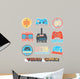 Retro Video Game Wall Decal