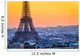Eiffel Tower at Sunrise Paris Wall Mural