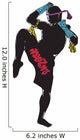 Muay Thai Wall Decal