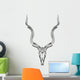 Abstract Animal Gazelle Wall Decal