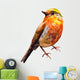 Cute birds for your design. watercolor Wall Decal