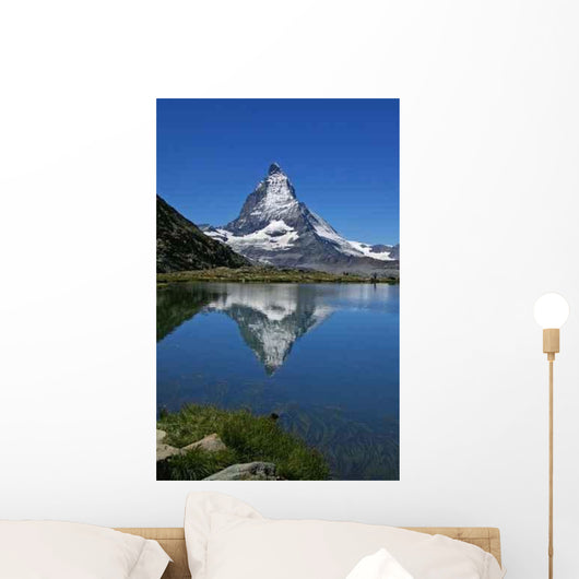 Matterhorn Mirror Image His Wall Decal
