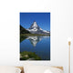 Matterhorn Mirror Image His Wall Decal