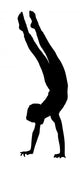 Acrobatic Gymnastics Wall Decal