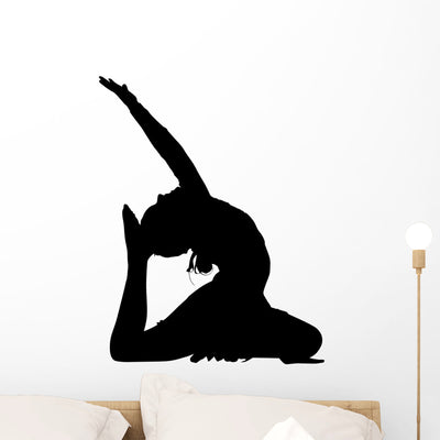 Acrobatic Gymnastics Dance Routine shown on a wall