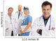 Caring Team Medical Doctors Wall Decal