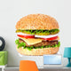 hamburger Wall Decal