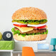 hamburger Wall Decal