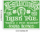 Vintage Irish Pub Sign T-shirt Graphic Wall Mural