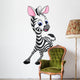 Zebra cartoon Wall Decal