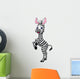 Zebra cartoon Wall Decal