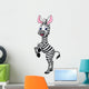 Zebra cartoon Wall Decal