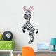 Zebra cartoon Wall Decal