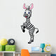 Zebra cartoon Wall Decal