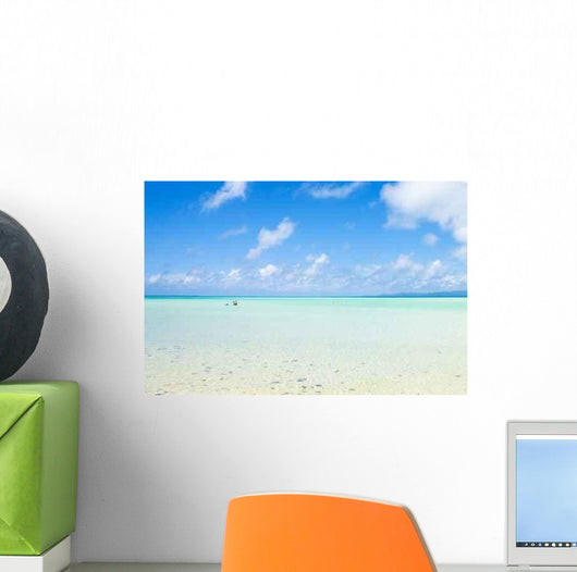 Walking Transparent Waters Wall Decal