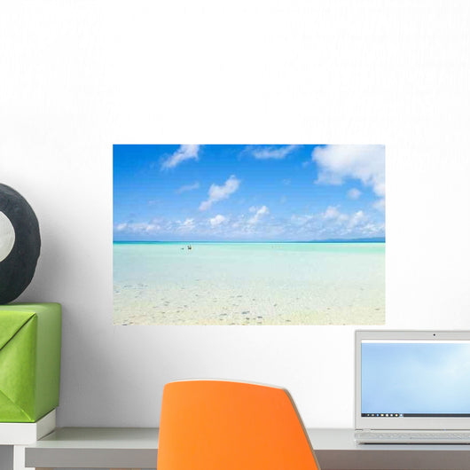 Walking Transparent Waters Wall Decal