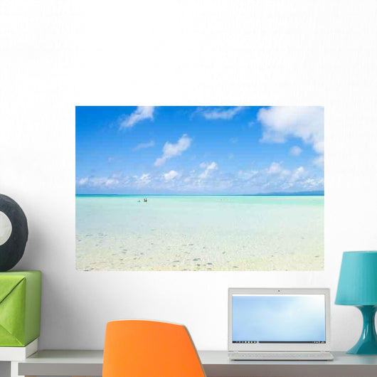 Walking Transparent Waters Wall Decal