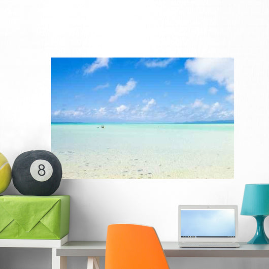 Walking Transparent Waters Wall Decal