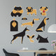 Vector Dog Wall Decal