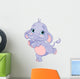 Dancing baby elephant Wall Decal