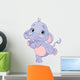 Dancing baby elephant Wall Decal