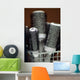 hair brushes Wall Mural