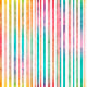 Rainbow Stripes Seamless Pattern Wall Decal