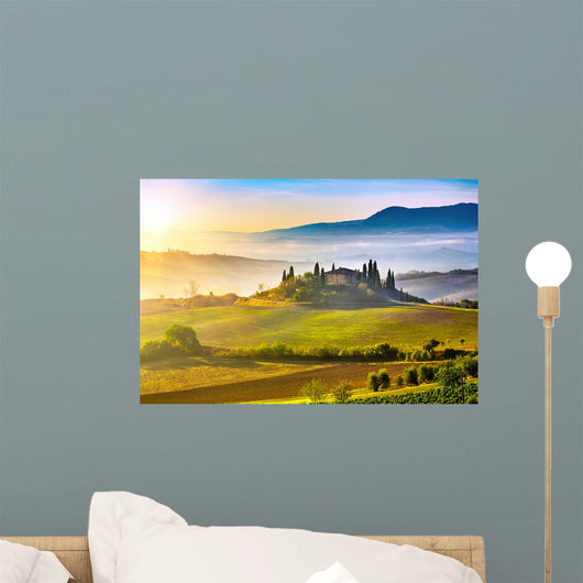 Tuscany at sunrise 
