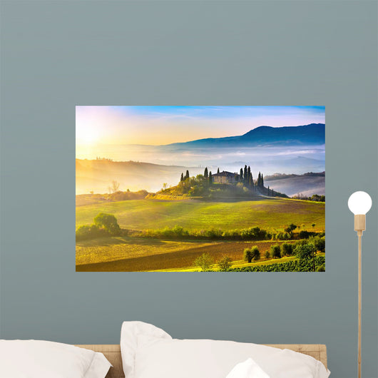 Tuscany at sunrise 