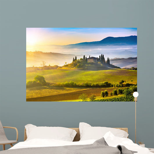 Tuscany at sunrise 