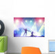 Couple Dancers Elegant Passionate Wall Decal