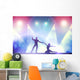 Couple Dancers Elegant Passionate Wall Decal
