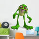 Frog With Funny Facecontains Clipping Path Wall Decal