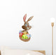 Chocolate eggs Easter bunny Wall Decal