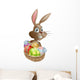 Chocolate eggs Easter bunny Wall Decal