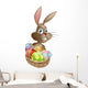 Chocolate eggs Easter bunny Wall Decal