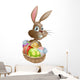 Chocolate eggs Easter bunny Wall Decal