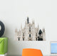 Milan Cathedral Italy White Wall Decal