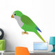 An Illustration of a Quaker Parrot Wall Decal