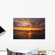 Sunset in Manuel Antonio National Park (Costa Rica) Wall Mural