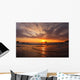 Sunset in Manuel Antonio National Park (Costa Rica) Wall Mural