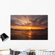 Sunset in Manuel Antonio National Park (Costa Rica) Wall Mural
